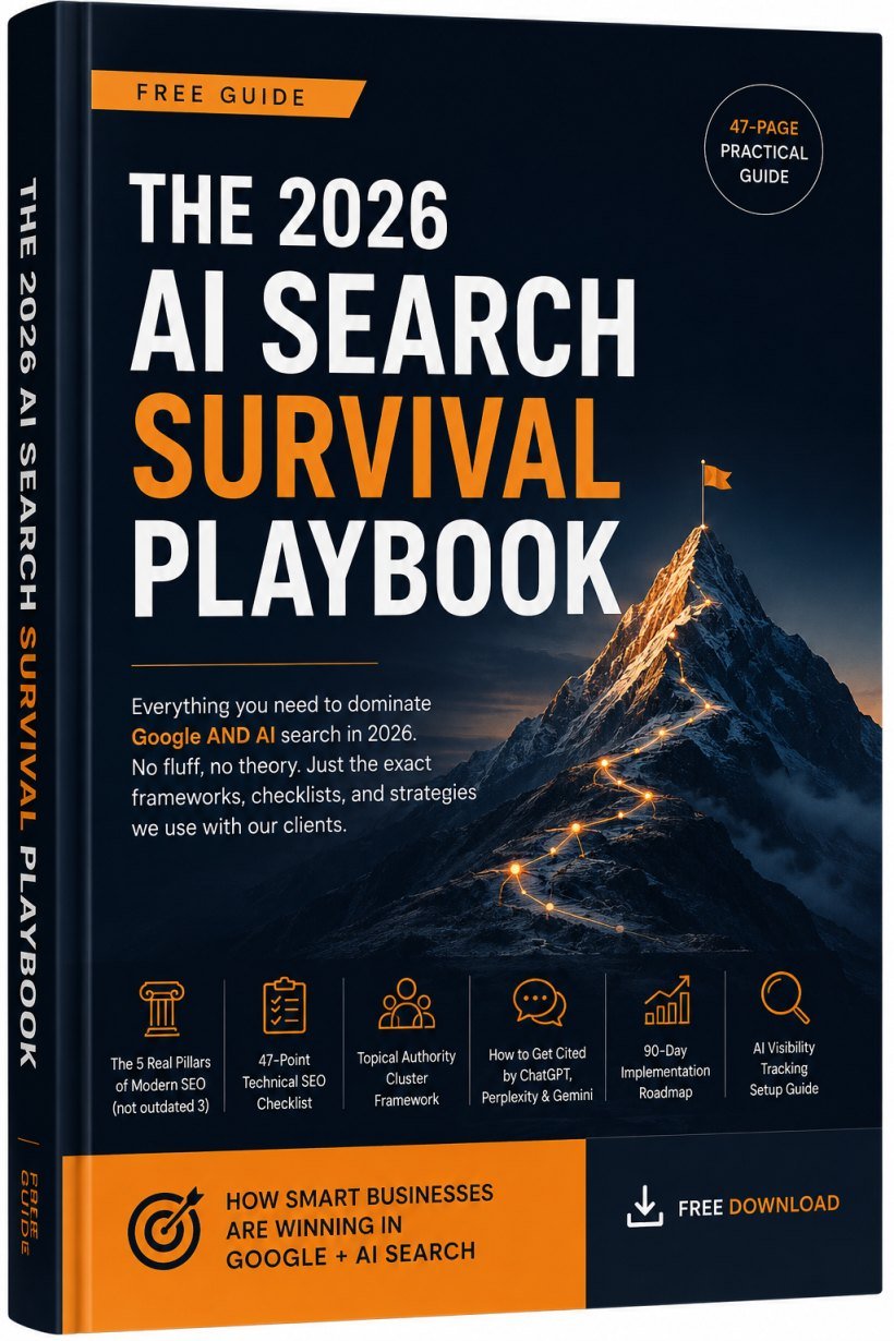 The 2026 AI Search Survival Playbook - Free 47-page guide to winning in Google and AI Search