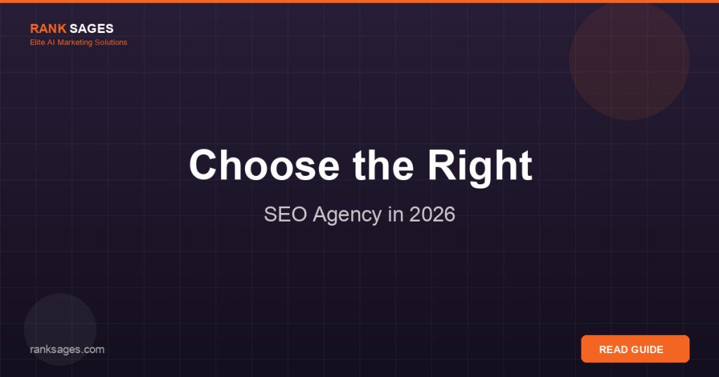 How to Choose SEO Agency 2026