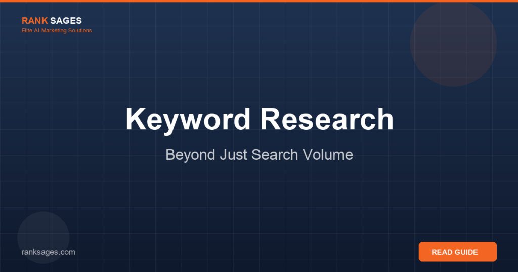 Keyword Research Guide 2026