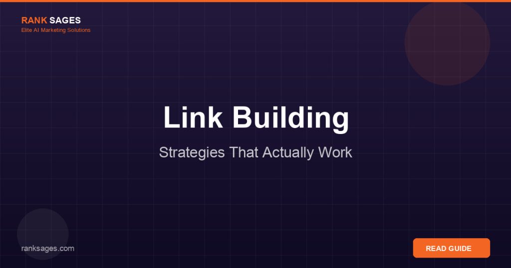 Link Building Strategies 2026