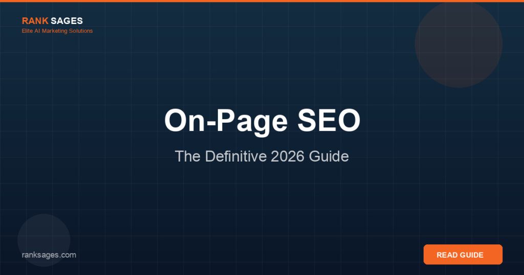 On-Page SEO Guide 2026