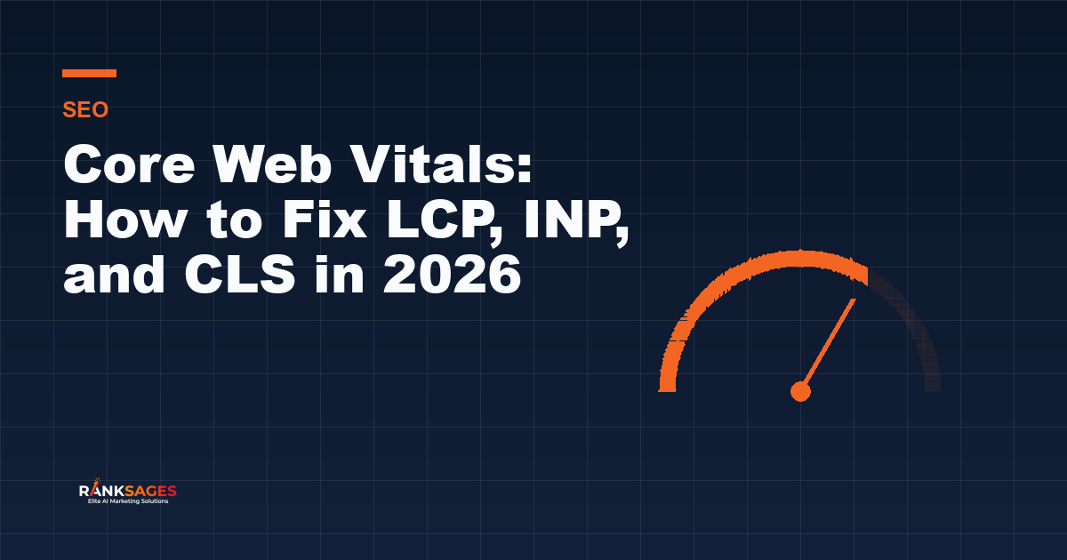 Core Web Vitals: How to Fix LCP, INP, and CLS in 2026