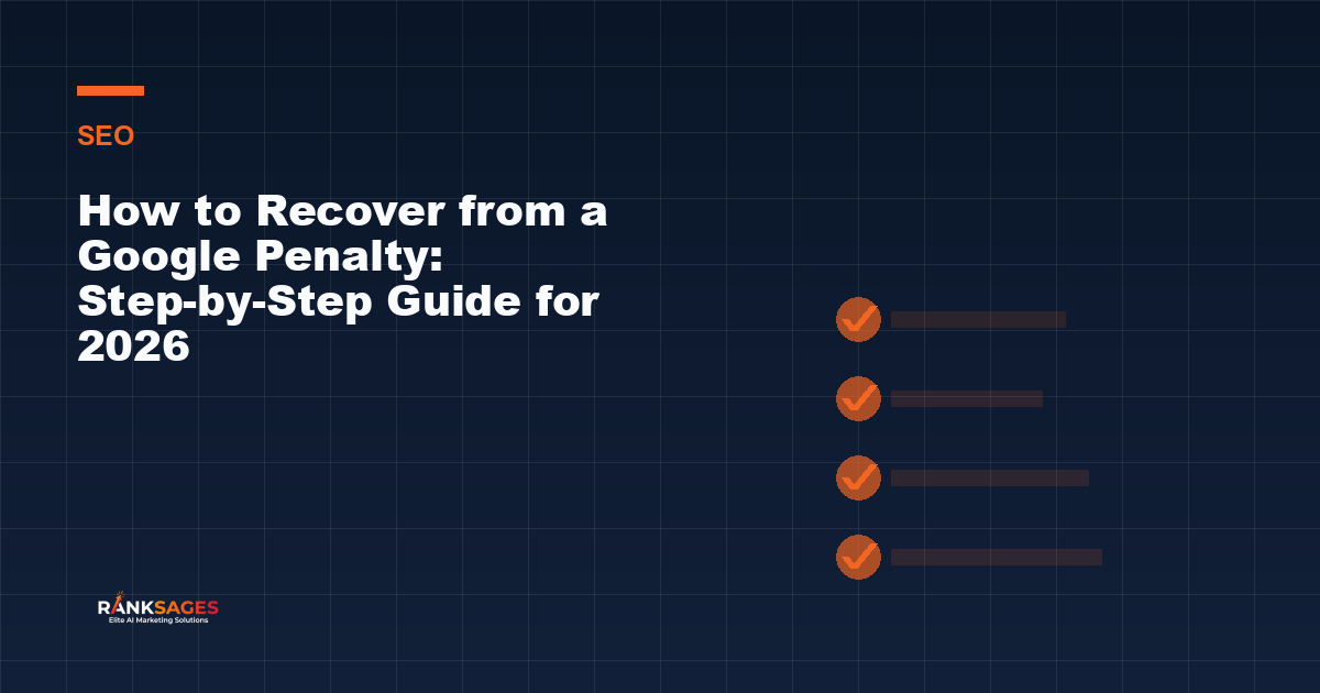 How to Recover from a Google Penalty: Step-by-Step Guide for 2026